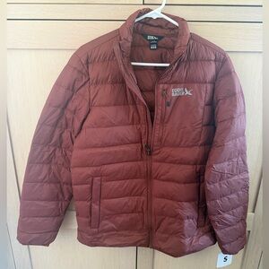Eddie Bauer Men's Rust Puffer Jacket